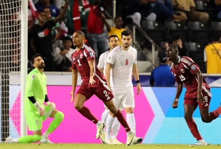 شکست تیم ملی ایران مقابل قطر به موقع