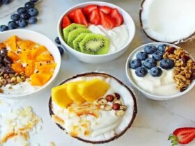 ماست میوه رژیم غذایی ؛ دستگاه گوارش و برای تقویت استخوان مفید است