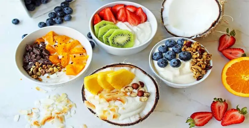 ماست میوه رژیم غذایی ؛ دستگاه گوارش و برای تقویت استخوان مفید است