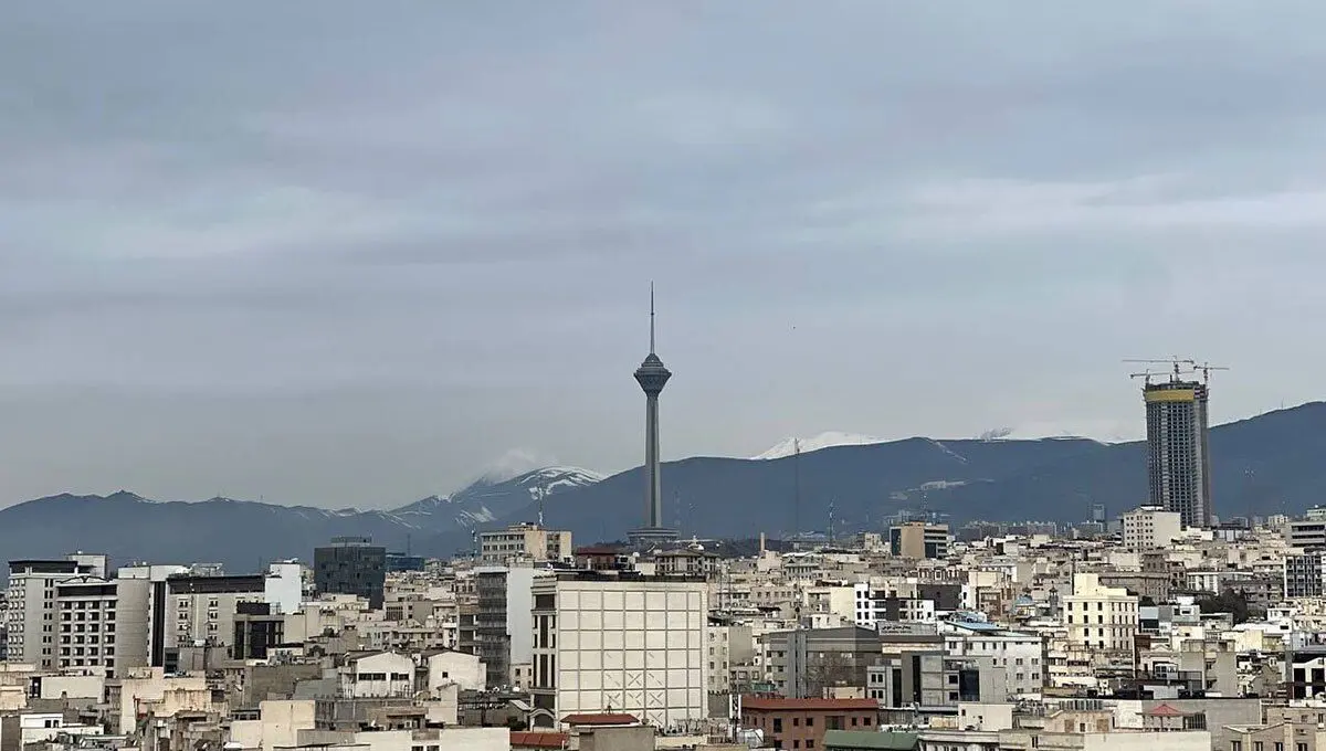 هوای تهران سرد می شود. طوفان و طوفان در مسیر پایتخت