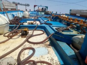 پنج میلیون لیتر کشف سوخت غیرقانونی مرزهای آب بندر عباس