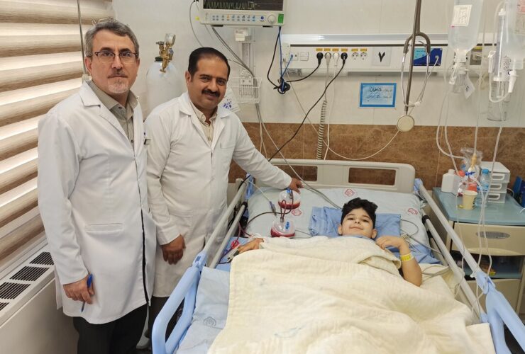بهبودی معجزه با پیوند در زمان و یک دست کوچک دوباره درگذشت