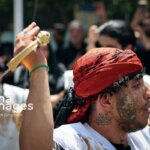 تصاویر عزاداری در آشورا حسینی مشهاد
