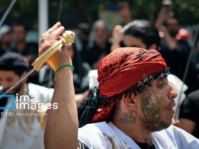 تصاویر عزاداری در آشورا حسینی مشهاد