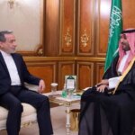 او با شاهزاده عراق سعودی ملاقات کرد