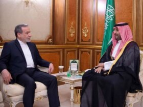 او با شاهزاده عراق سعودی ملاقات کرد