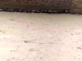 سیل و سیل در معابر بوستان آباد