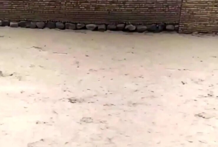 سیل و سیل در معابر بوستان آباد