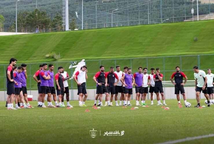 گزارش آموزش پرسپولیس روز جمعه