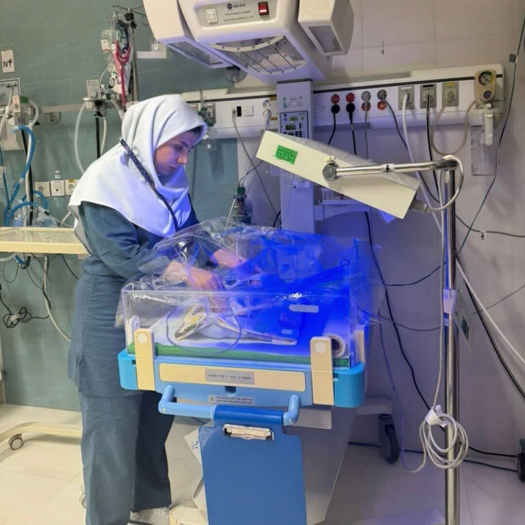 یک معجزه کوچک در بخش NICU بیمارستان شریعت در ایسفاهان