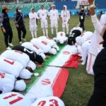برای دیدن سلام ارتش فوتبال ایران در طول انتشار سرود ملی