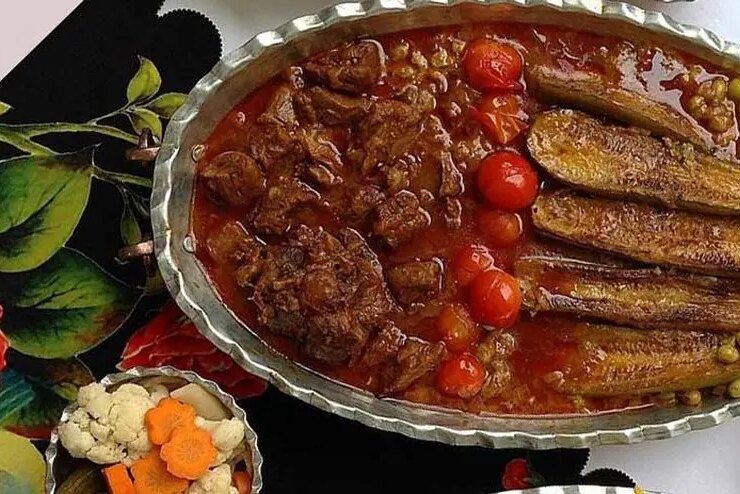 کاسه کدو تنبل با غور
