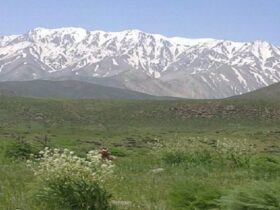 فیلم زرق و برق دار و نامرئی از کوههای الیگودارز در لورستان