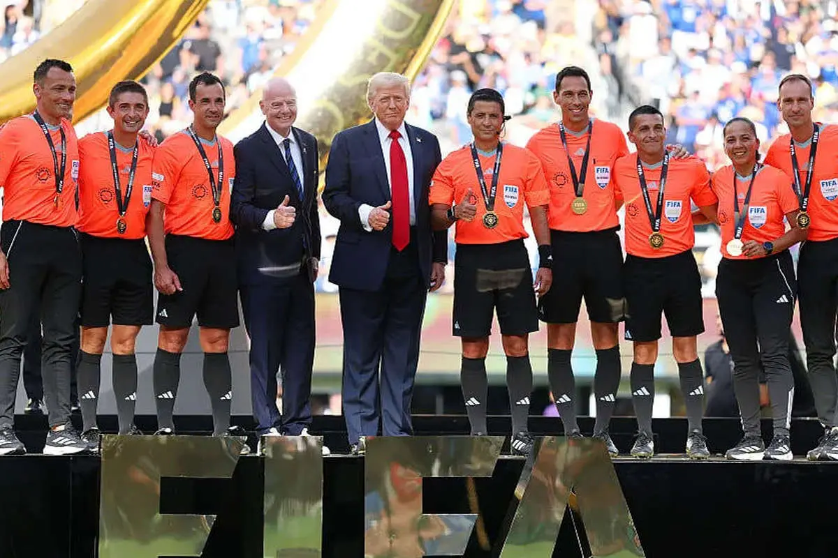 تصویر ؛ با تشکر از Infantino برای Foghani به عنوان داور استرالیا