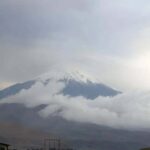 بارش برف تابستانی در اجلاس Damavand + عکس