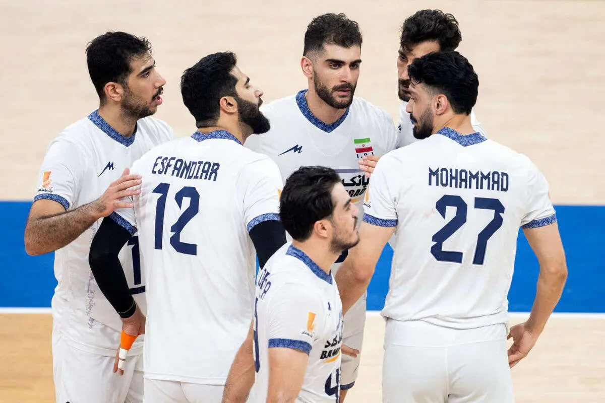 روز کامل و زمان بازی ایران-فرانسه در لیگ والیبال