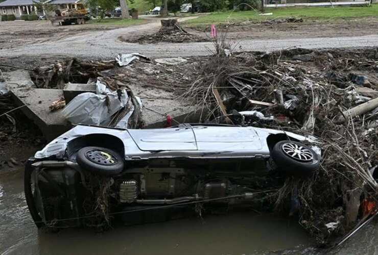 سیل و هشدار گرما برای میلیون ها نفر در ایالات متحده آمریکا 3 سیل و هشدار گرما برای میلیون ها نفر در ایالات متحده آمریکا