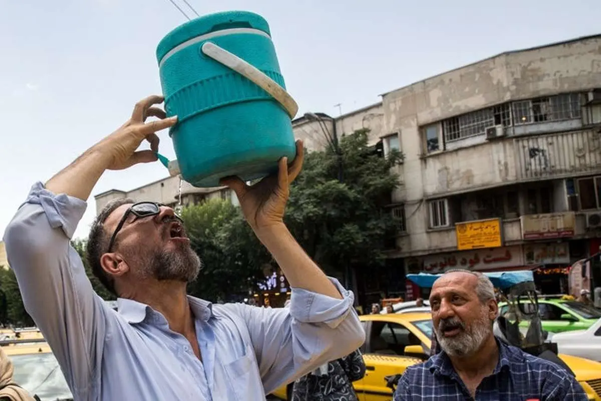 تصاویر موج گرمای جدید در تهران