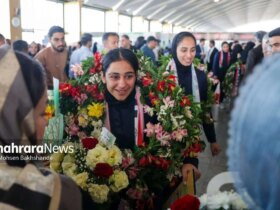 تصاویر به تیم ملی فوتبال بانوان ایران خوش آمدید