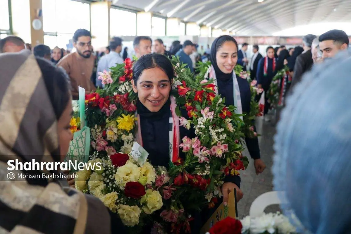 تصاویر به تیم ملی فوتبال بانوان ایران خوش آمدید