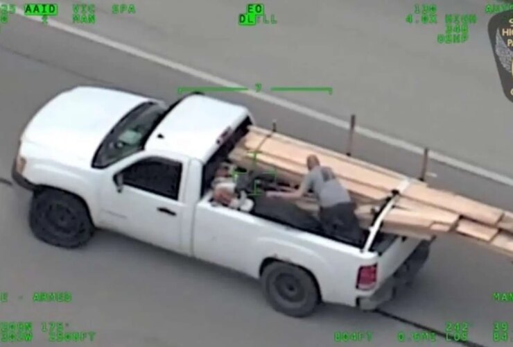 ویدیوی عجیب پلیس چیس یک تصادف بود