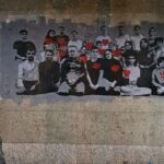تصویر "نام جاوید واتان" در خیابان های تهران / نقاشی شهدا