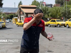 تصاویر گرمترین روزهای تابستان در آلبز