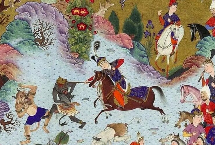 خواندن با شهنامه انتخابتو: حماسه کین ، قتل سیاماک دیو بلک و کین هوسانگ