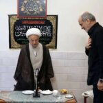 جلسه پزشکی با آیت الله ماکارم شیرازی