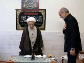 جلسه پزشکی با آیت الله ماکارم شیرازی