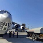 پرواز هواپیمای اسپری برای جلوگیری از آتش سوزی طوفان