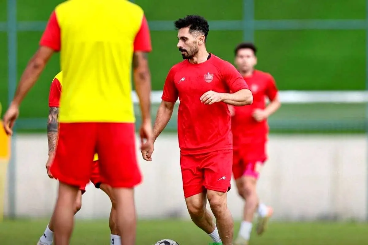 قبل از بازگشت ، آخرین تمرین پرسپولیس در Türkiye