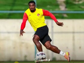 ستاره مشهور پرسپولیس چشم همه را گرفت!