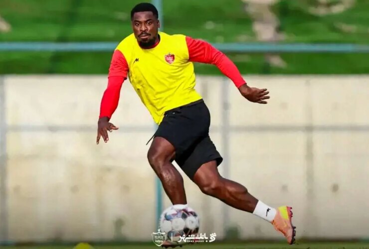 ستاره مشهور پرسپولیس چشم همه را گرفت!