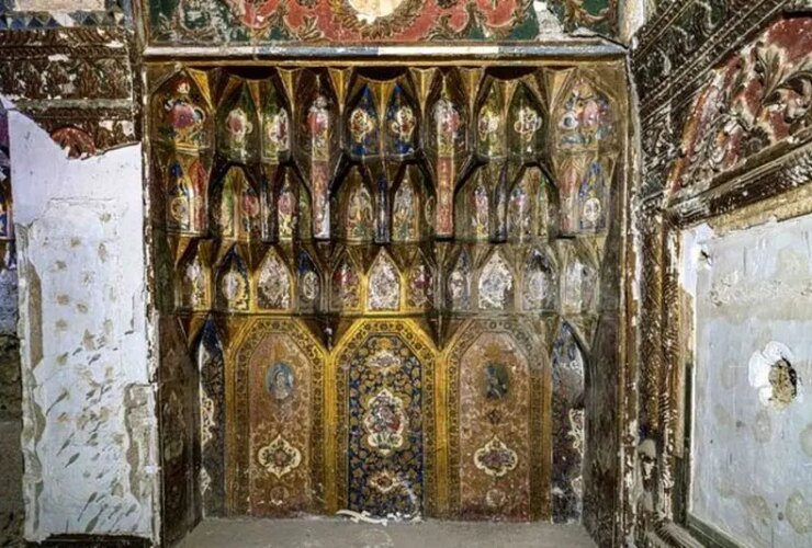 برادر ناصر الدین شاه راکن الدالله در آستانه تخریب است 8 مغین