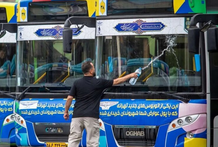 تصاویر اتوبوس های تهران برای اربین