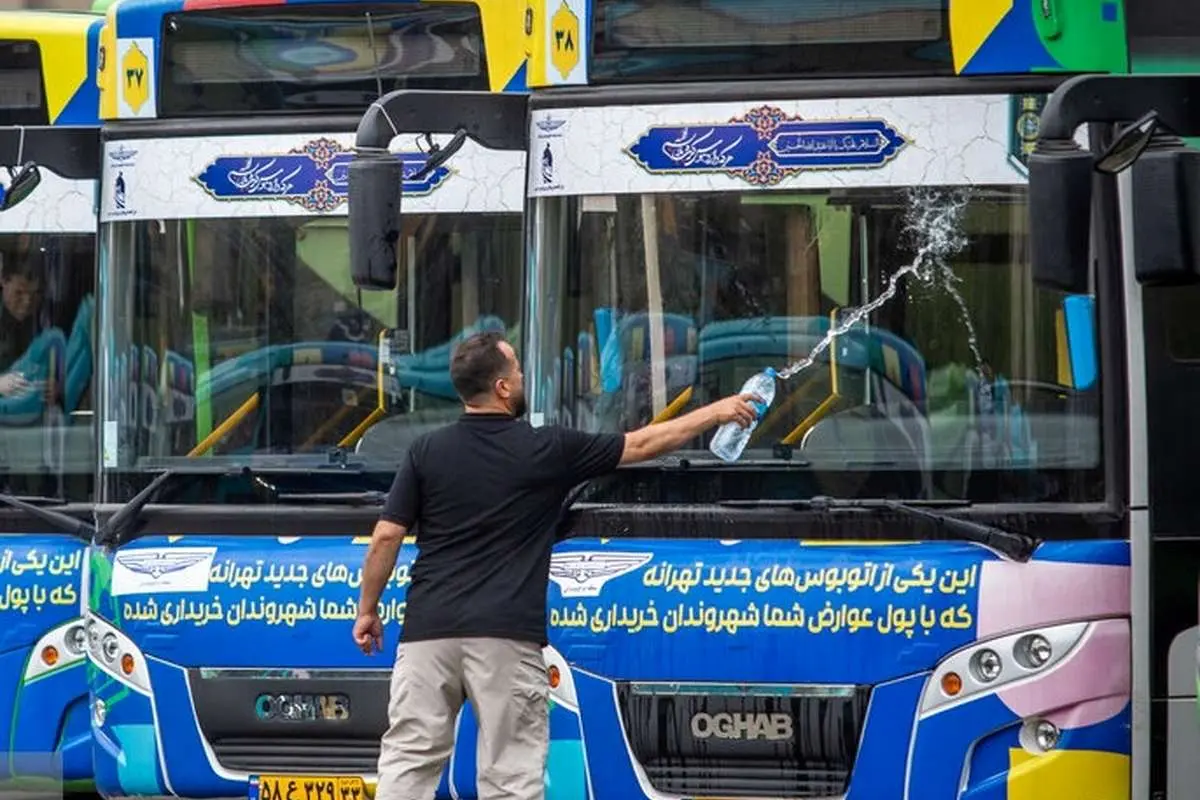 تصاویر اتوبوس های تهران برای اربین