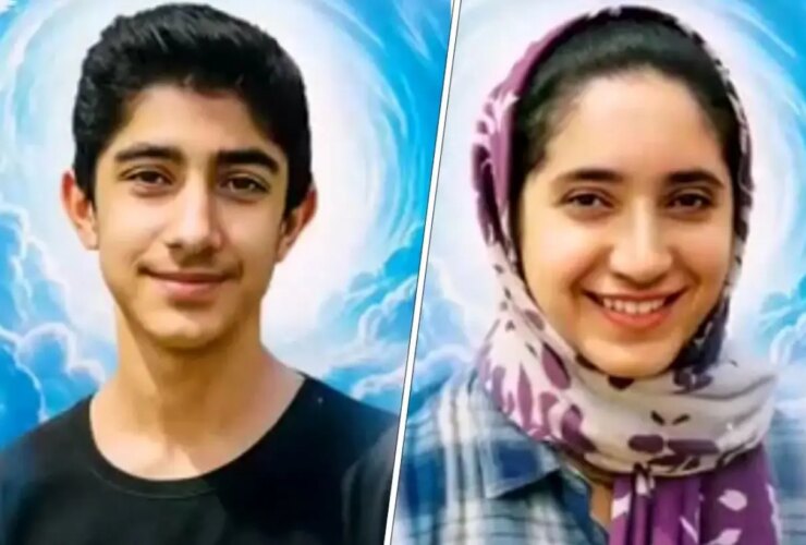 آتش نشان که چهره های خانواده خود را از زیر آوار خارج می کند