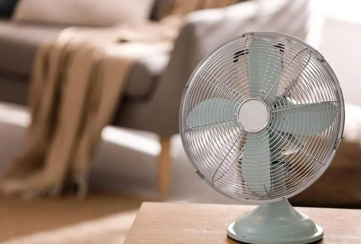 از فن در گرما استفاده نکنید