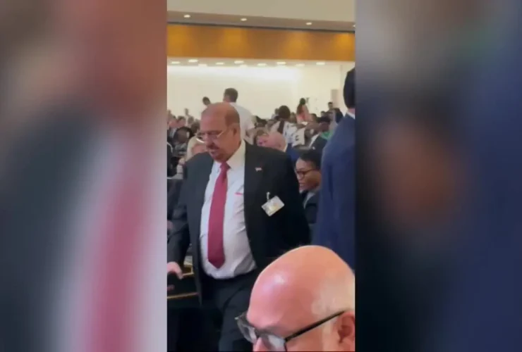 اعتراض به هیئت عرب علیه کنست حامی در کنفرانس ژنو