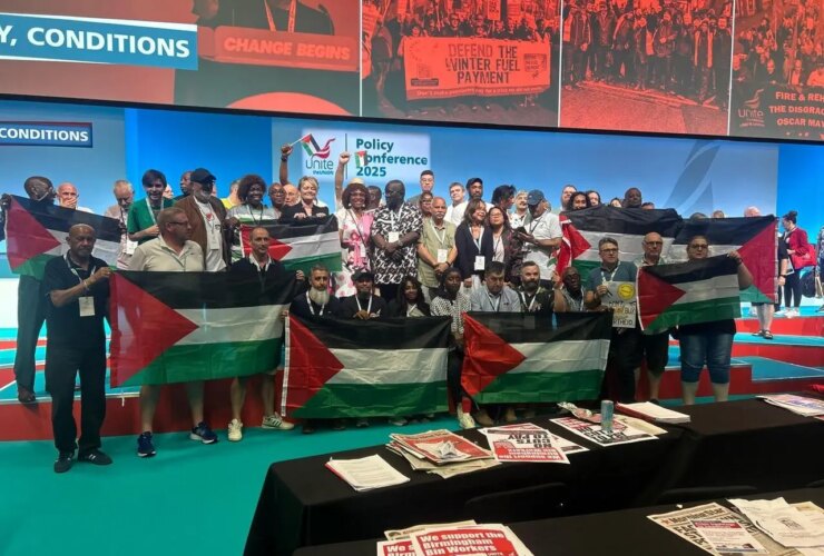 بزرگترین اتحادیه انگلیس تحریم های اسلحه خود را تصویب کرد
