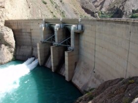 بسته شدن نیروگاه انرژی آب Karaj