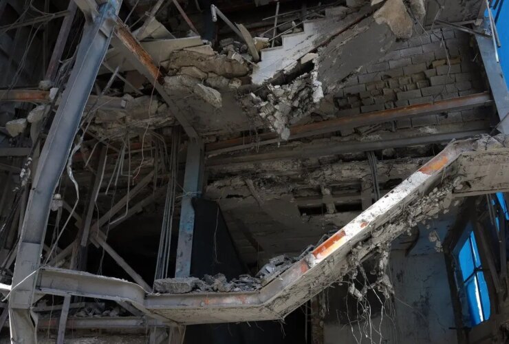 تخریب و آسیب دیدن تصاویر 4 خانه منطقه ای در 12 روز جنگ