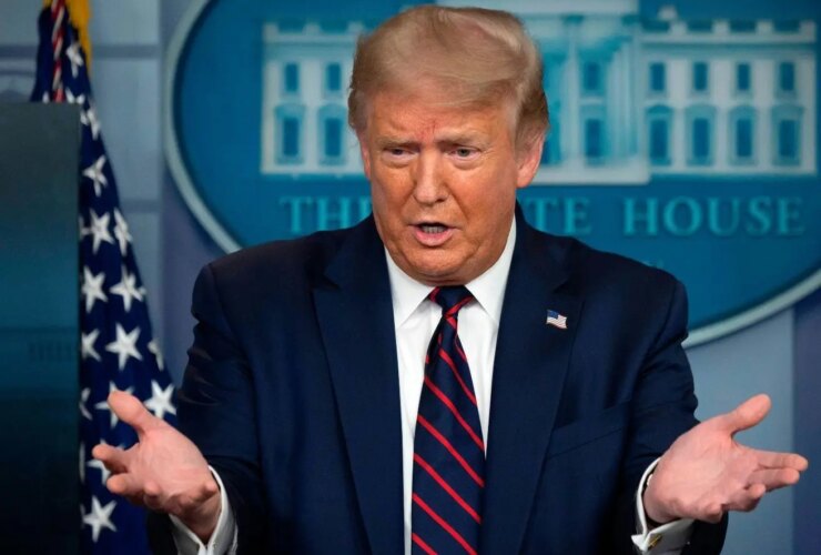 ترامپ: برنامه فرانسه برای آشنایی با فلسطین مسخره است