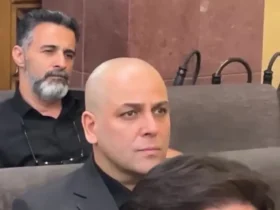 حضور هنرمندان در مراسم تشییع جنازه پدر سیاواش خیرابی