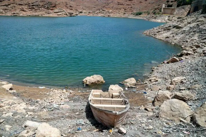 سد بزرگ و مهم ایر ایران خشک شد