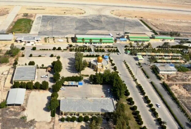 طوفان با سرعت 2 کیلومتر ؛ برج تعمیر و نگهداری فرودگاه لامارد نابود شد