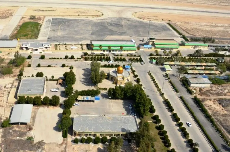 طوفان با سرعت 2 کیلومتر ؛ برج تعمیر و نگهداری فرودگاه لامارد نابود شد