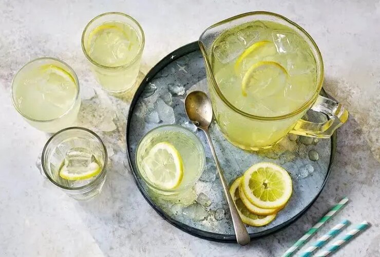 نحوه تهیه شربت آب لیمو برای 1 نفر ؛ تومور