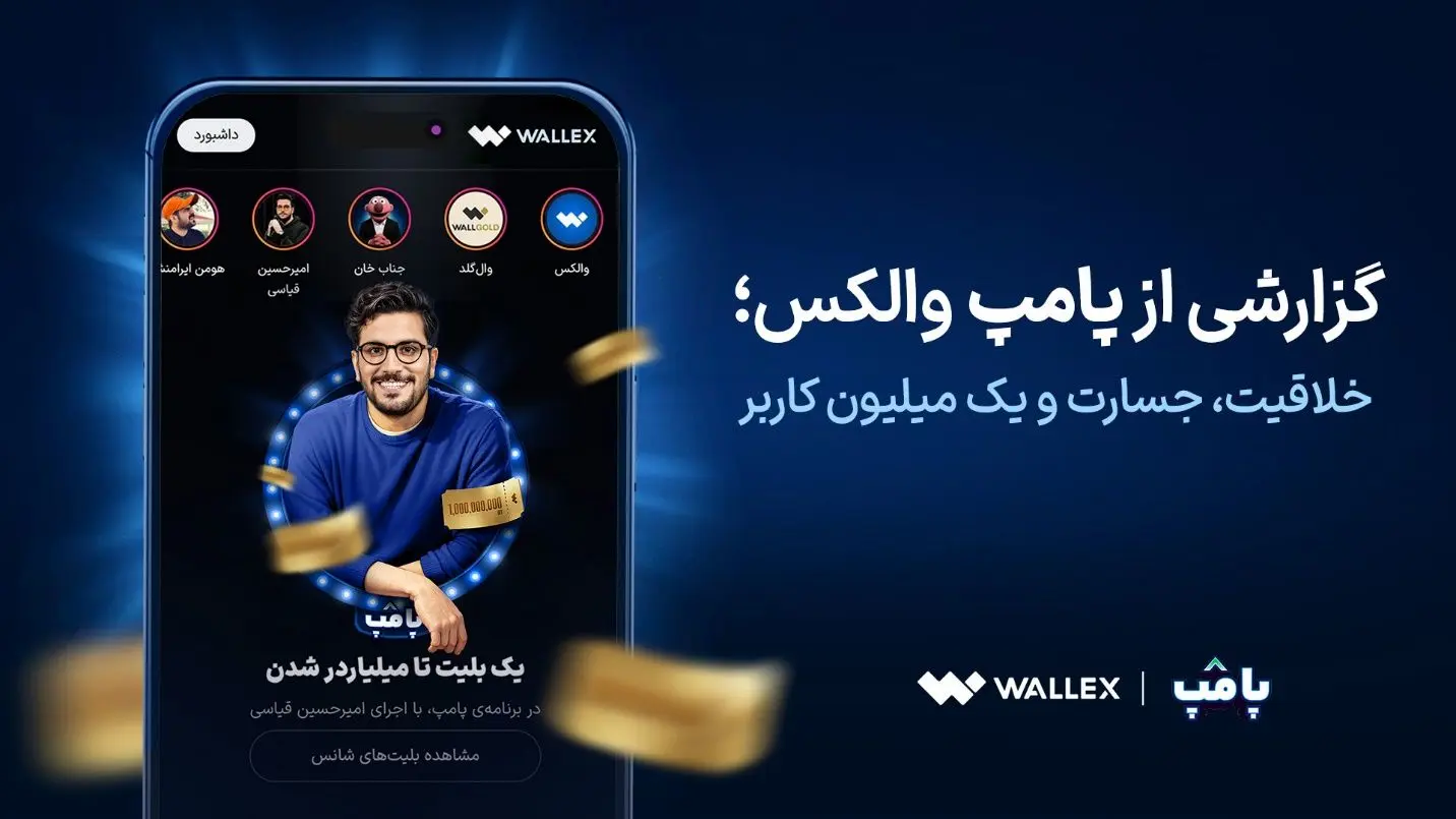 گزارشی از والکس پمپ ؛ خلاقیت ، شجاعت و یک میلیون کاربر